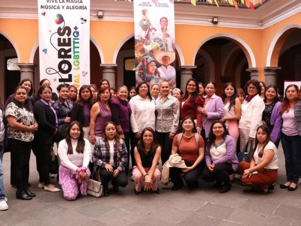 Con programas federales, Puebla garantiza seguridad para todas.