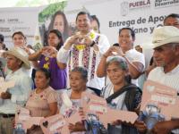 Realiza jornada hist&oacute;rica el Gobierno de Puebla a favor del campo en Huehuetla