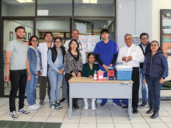 Vacunación contra el VPH en UTTECAM