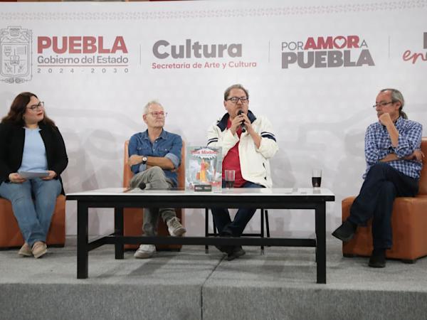 Paco Ignacio Taibo II visita Puebla y presenta: "Tina Modotti. Una mujer del Siglo XX"