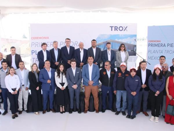 TROX México construye nueva planta en Puebla con inversión de 350 mdp