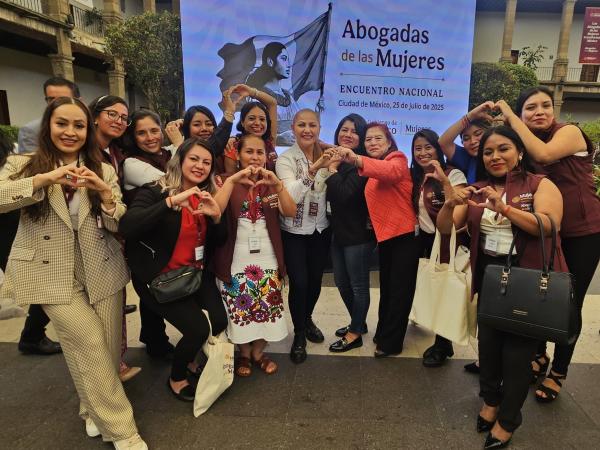 Seguridad con Bienestar, Puebla participa en encuentro de Abogadas de las Mujeres