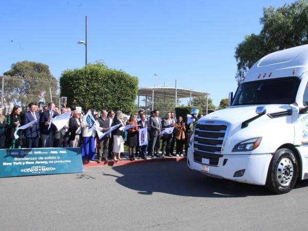 Puebla exporta a Estados Unidos 38 toneladas de productos marca "Cinco de Mayo"