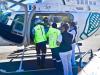 SUMA realiza traslado a&eacute;reo de adolescente con dengue desde Huauchinango
