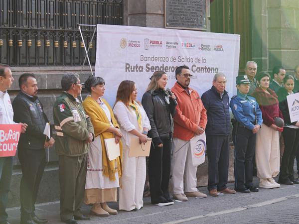 Presentan Ruta “Senderos de Cantona” como nuevo producto turístico