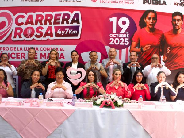 Carrera Rosa 2025, en apoyo a lucha contra el cáncer de mama