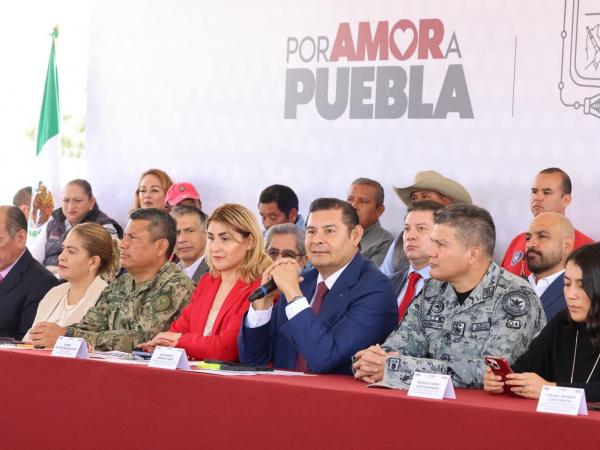 Con acciones coordinadas, Puebla se mantiene como un estado seguro y con bienestar