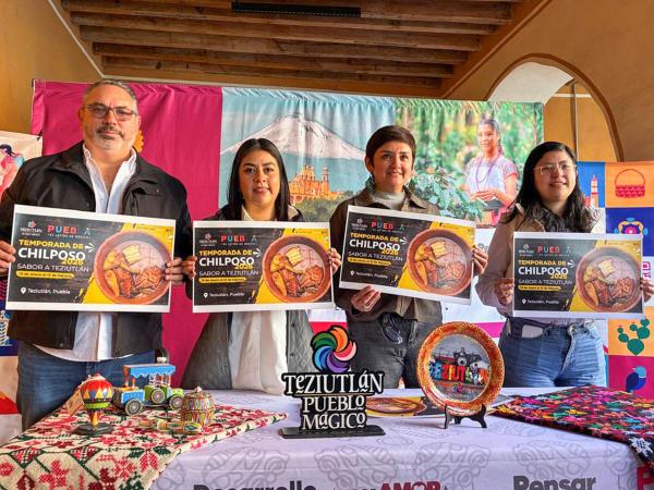 Presenta Turismo “Temporada de Chilposo” en Teziutlán