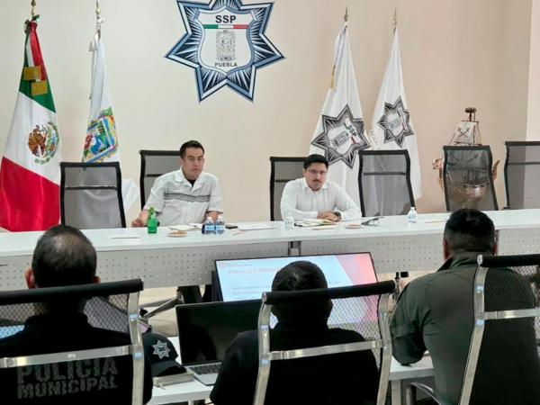 Reúne SSP a 25 mandos municipales para fortalecer seguridad y coordinación institucional