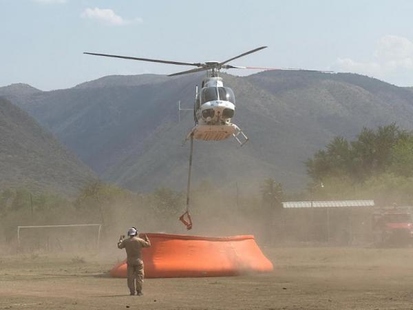Respuesta inmediata de Gobierno Estatal ante reactivaci&oacute;n de incendio en Cohetzala