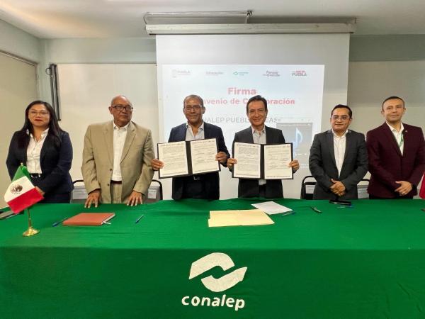 Conalep y CEASPUE colaboran para dar bienestar a estudiantes con modelo dual