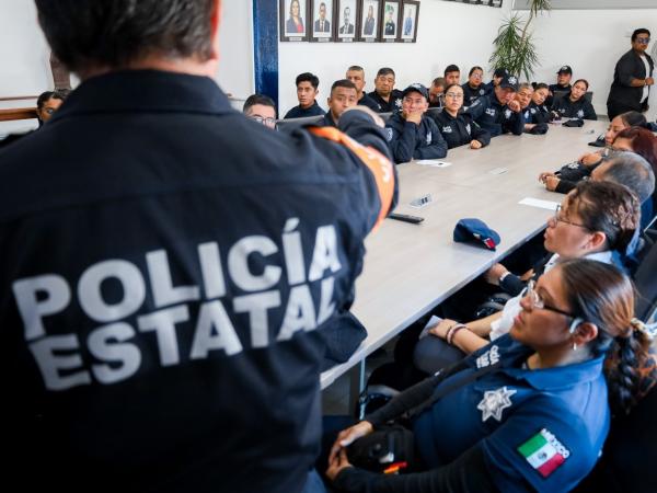 Policía Auxiliar y UDAIM fomentan el cuidado emocional y humano del personal operativo