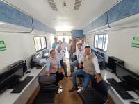 IEEA instala Plaza Comunitaria M&oacute;vil en Chietla