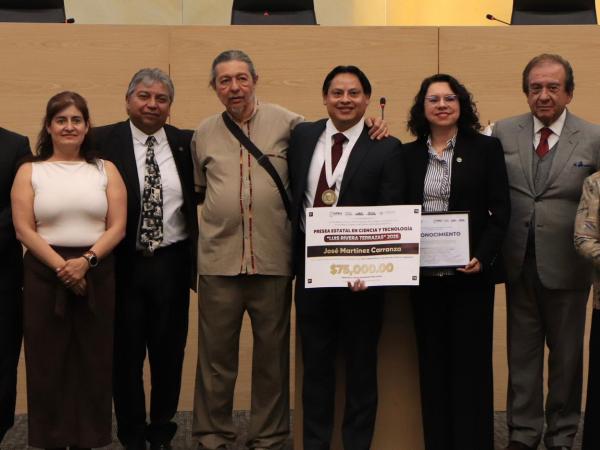 SECIHTI y Congreso del Estado entregan Presea Luis Rivera Terrazas 2025