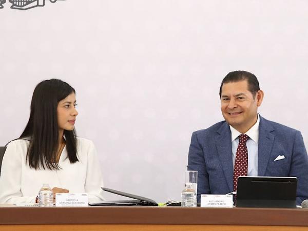 Puebla tendrá su Escuela de Fuerzas Básicas del Puebla de la Franja: Alejandro Armenta