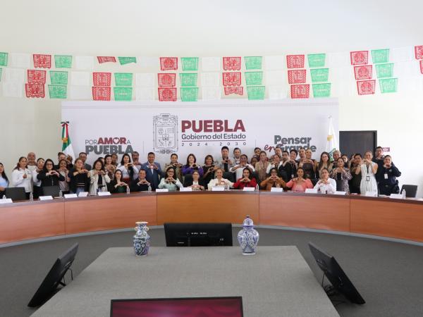 Con Sistema Estatal, Puebla avanza hacia una vida libre de violencias