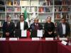 IAP Puebla y Banco Estatal de Tierra firman convenio con calidad humana