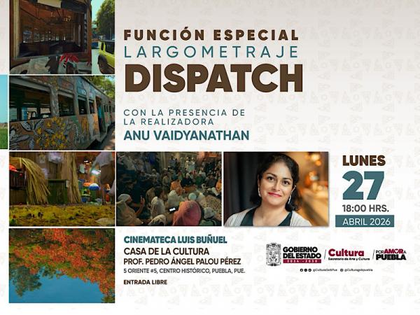 Anu Vaidyanathan visitará Puebla para presentar documental en Cinemateca “Luis Buñuel”