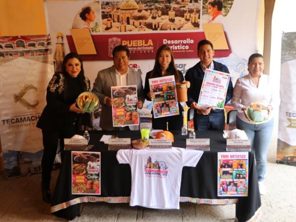 Unidos por la construcción de la paz, presentan Feria Patronal de Tecamachalco