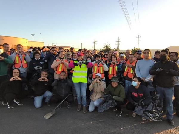 CECyTE Puebla impulsa la participación activa en faena comunitaria