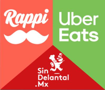 Rappi, uber, sin delantal