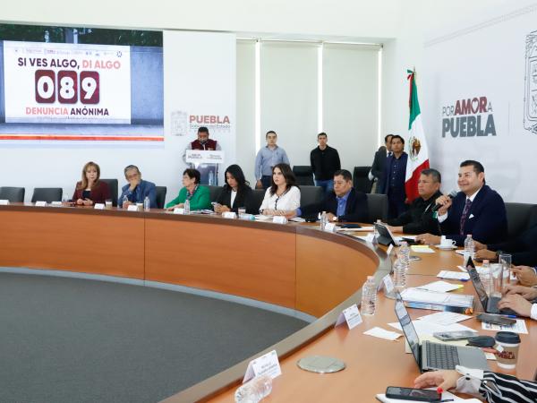 Puebla respalda a la presidenta Sheinbaum; se suma a Campaña Nacional “Unidos contra la Extorsión”
