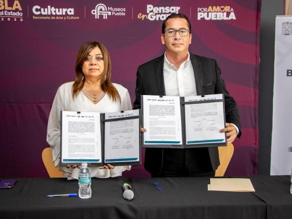 UTTehuacán y Museos de Puebla firman convenio
