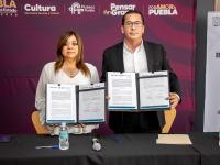 UTTehuac&aacute;n y Museos de Puebla firman convenio
