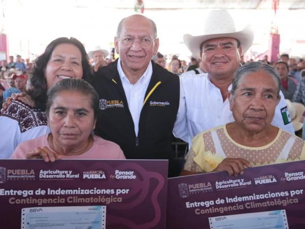 Respalda gobierno estatal al campo poblano con 5 mdp ante contingencias climáticas