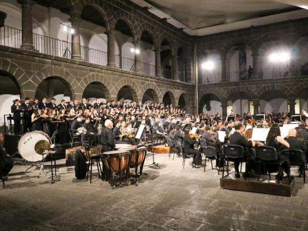 OSEP, coros BUAP y Normalista ofrecieron exitoso concierto