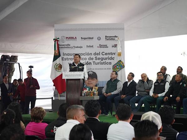 En Puebla la paz se construye con tecnología e inteligencia: SSP