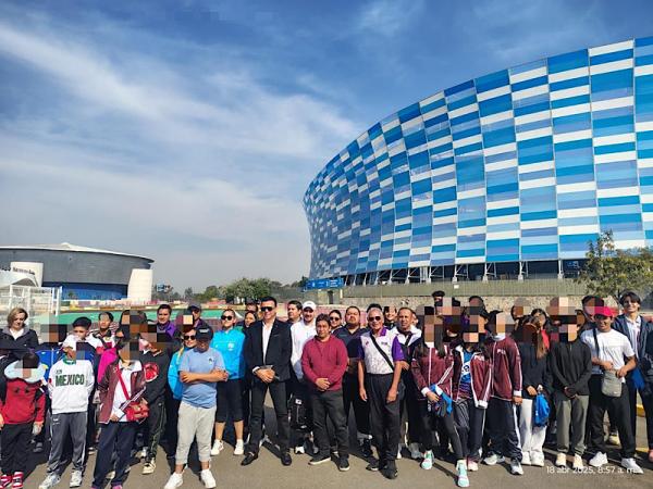 Delegación poblana de Taekwondo parte rumbo al selectivo regional en Oaxaca.