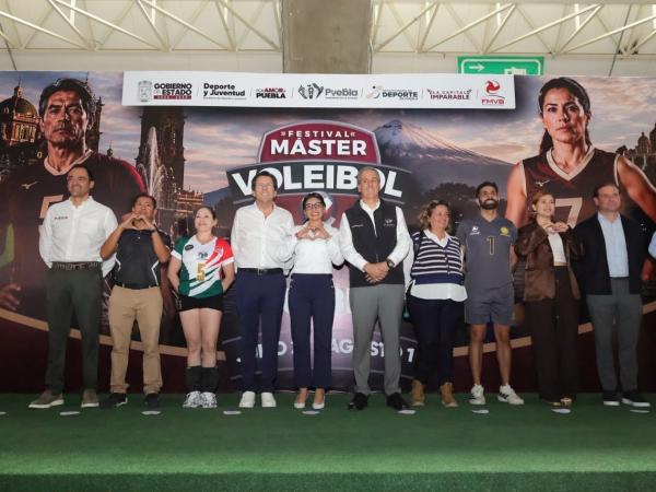 Festival Máster Nacional de Voleibol 2026, proyecta liderazgo deportivo estatal