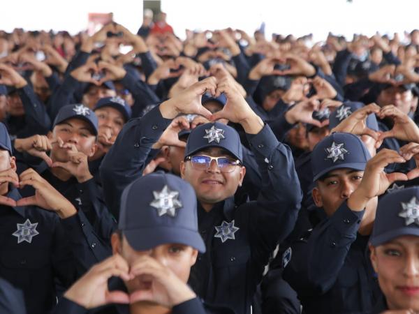 Graduación histórica, UCIPS forma primera generación de policías con compromiso social