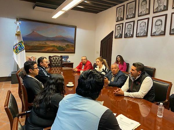 Atiende SEGOB a representantes del Consejo de Veterinarios de Puebla