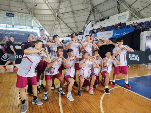 En Olimpiada Nacional, Puebla se queda con medalla de plata en Básquetbol