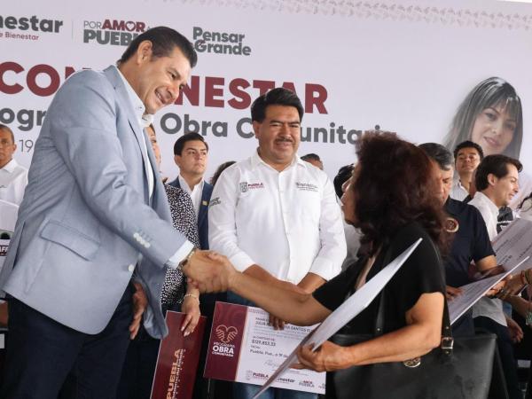 Con 70 mdp, Gobierno de Puebla fortalece seguridad comunitaria con bienestar