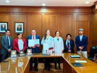 Firma USEP convenio con el Instituto Nacional de Enfermedades Respiratorias