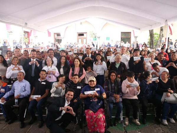 Con justicia social gobierno federal y estatal garantizan desarrollo de personas con discapacidad