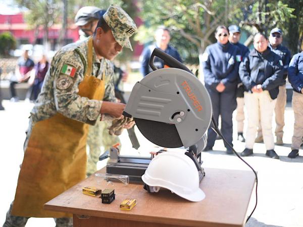 Logran autoridades retiro de armas con exitoso programa de canje