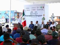 Operativo Coordinado para proteger a familias y transportistas en carreteras de Puebla
