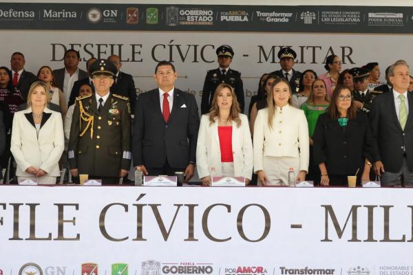 Puebla celebra con orgullo nacional el 216 aniversario de la Independencia de México