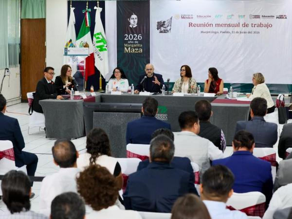 Plan México impulsará en Puebla encuentro en robótica, IA y semiconductores: SEP Federal 