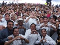 Entrega Armenta m&aacute;s de 30 millones de pesos para 90 obras comunitarias en Ajalpan