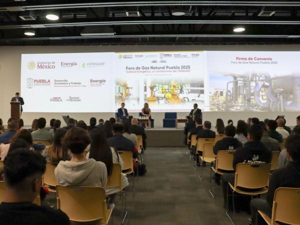 Puebla se consolida como punto estratégico para el desarrollo del sector de gas natural