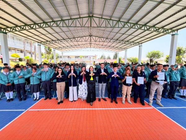 CECyTE Puebla impulsa Convivencia Sana en plantel Cholula