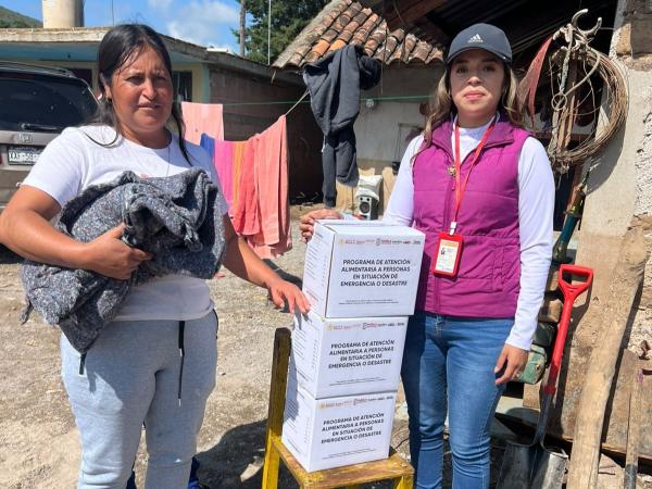 SEDIF otorga protección y certidumbre a familias poblanas por intensas lluvias