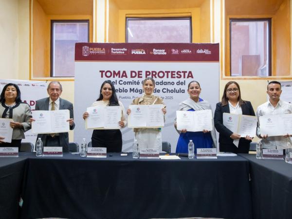 Instalan Comité de Pueblos Mágicos de Cholula