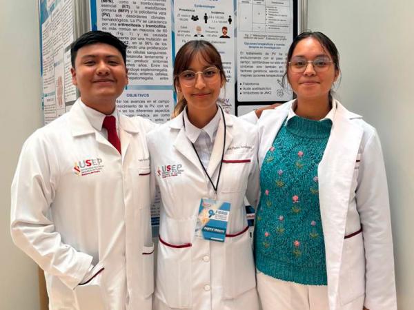 Estudiantes de la USEP publican artículo en revista de investigación médica