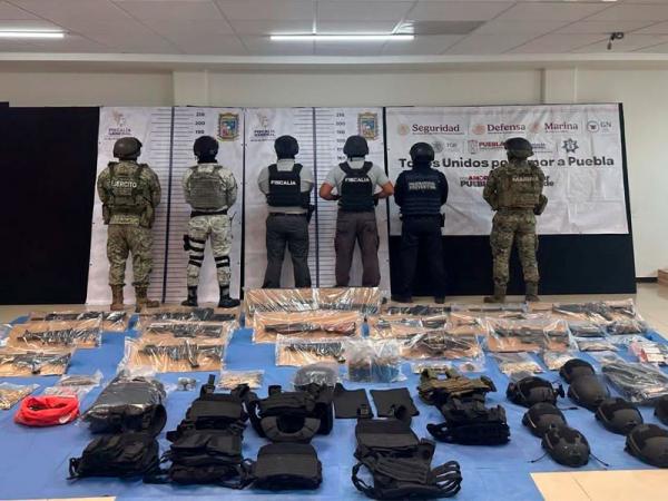 En Texmelucan, autoridades de los tres órdenes de gobierno realizan cateo